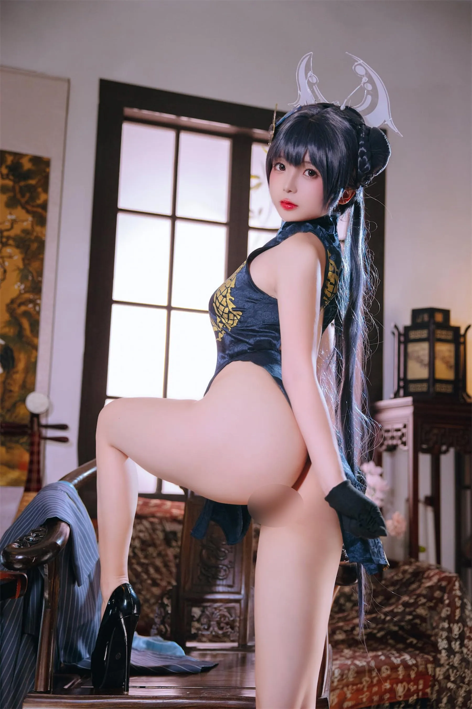 日奈娇 – NO.75 碧蓝档案妃咲 [47P]插图4